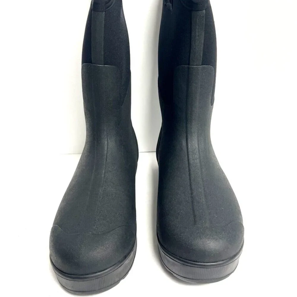 Bogs Mens Ultra High Boots Black Size 16 M